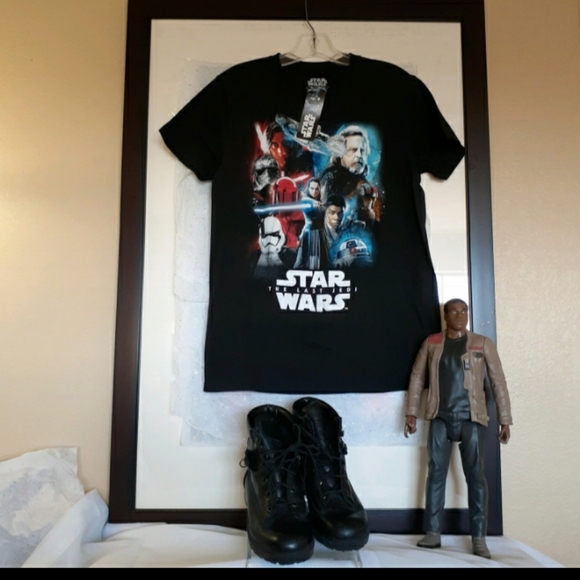 Stars Wars Graphic Black TShirt